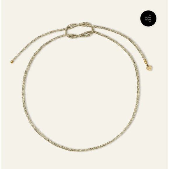 Jewelry - Hart Gold Lurex Necklace Cord